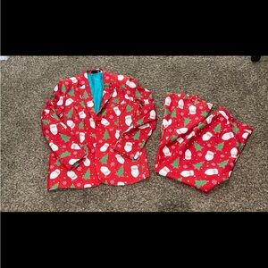 Suitmeister two piece Christmas suit men’s medium